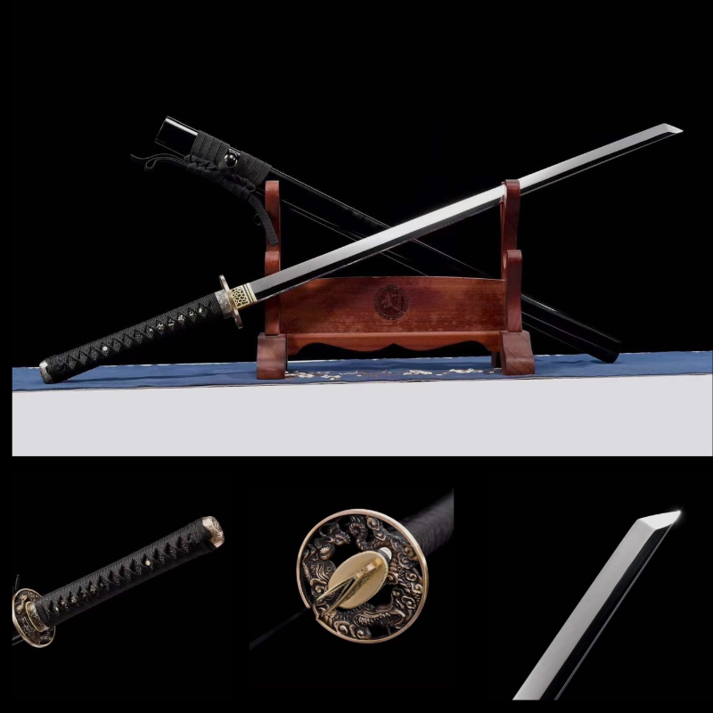 Ninjato thép lò xo / Lưỡi kiếm sáng gương